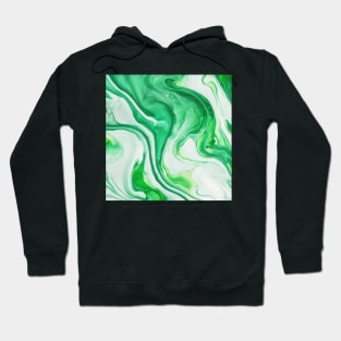 LIGHT GREEN LIQUID MARBLE DESIGN, IPHONE CASE AND MORE Hoodie